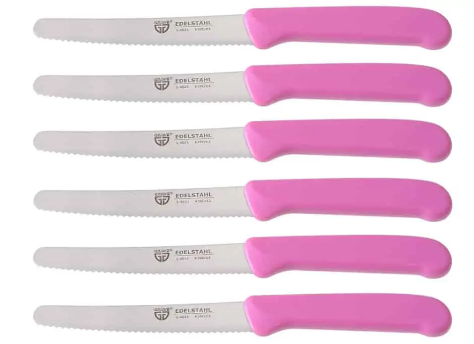GRÄWE Tafelmesser 6 Stück, Messerset zum Schneiden für 14,36 € inkl. Prime-Versand (statt 19,89 €)