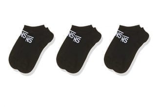 3er-Pack Vans Classic Kick Socks schwarz (Gr. 42,5 bis 47) für 7,00 € [Prime] statt 11,94 €