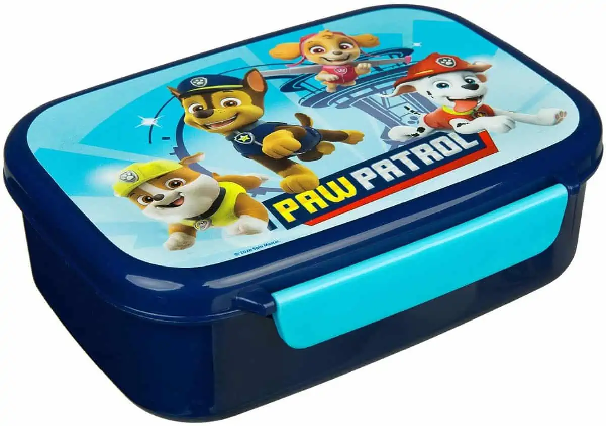 Brotzeitdose Paw Patrol Chase mit herausnehmbarem Einsatz für 4,99 € [Prime] statt 8,98 €