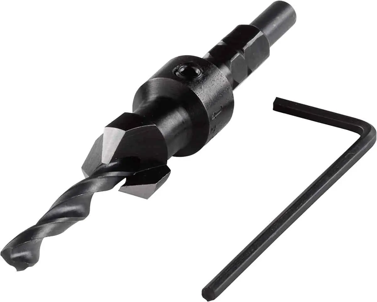 wolfcraft 2545000 Vorbohrer, Ø 4,5mm mit Senker Ø 12mm für 4,12 € [Prime] statt 9,07 €