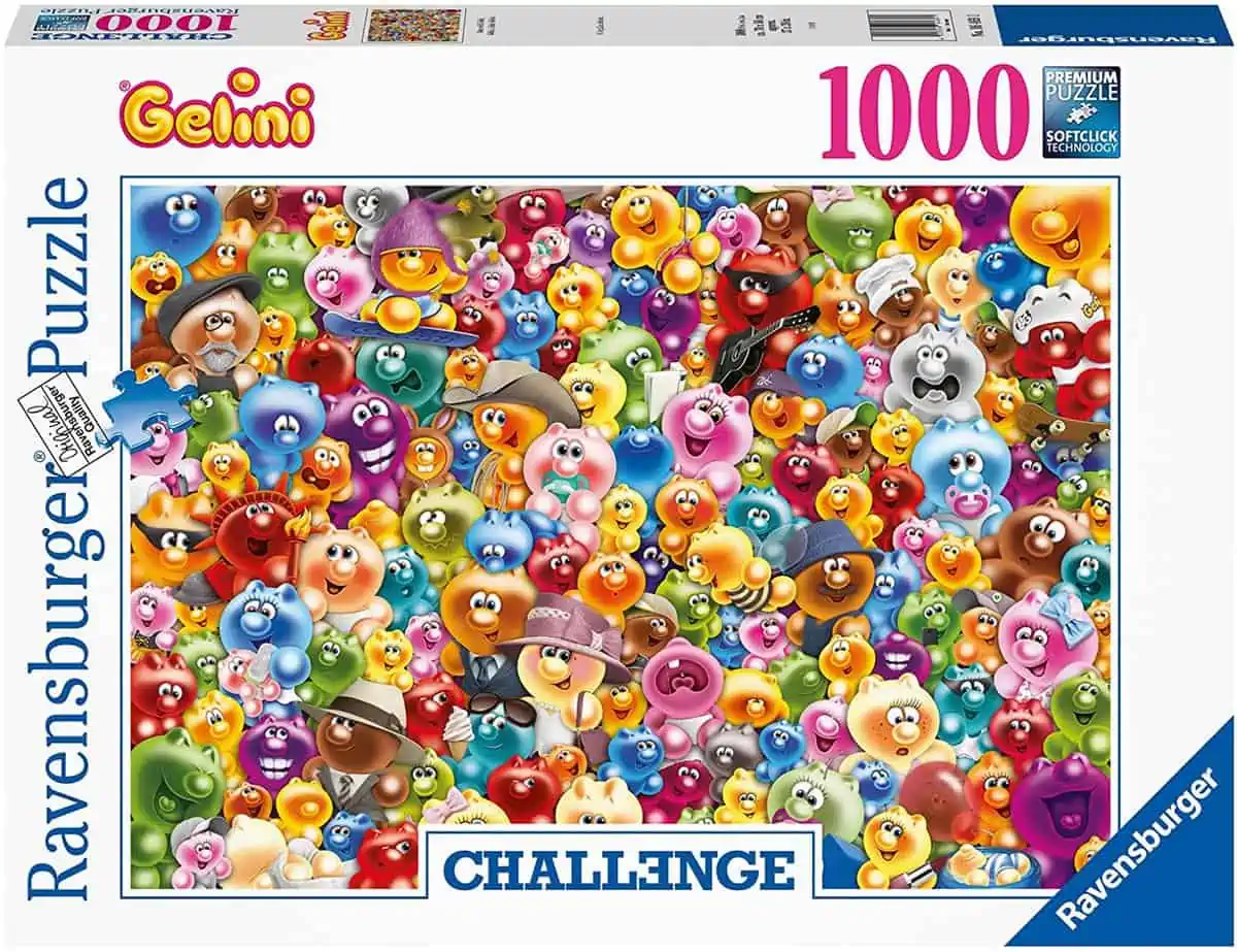Ravensburger Puzzle 16469 – Ganz viel Gelini – (1.000 Teile) für 8,99 € [Prime/Saturn] statt 13,48 €