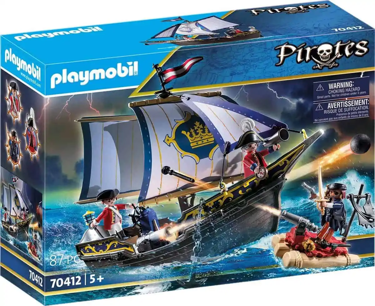 PLAYMOBIL Pirates 70412 Rotrocksegler für 19,99 € [Prime] statt 30,56 €
