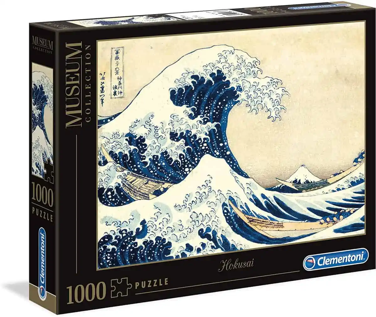 Clementoni 39378 Hokusai – Die große Welle – Puzzle (1000 Teile) für 10,49 € [Prime] statt 15,23 €