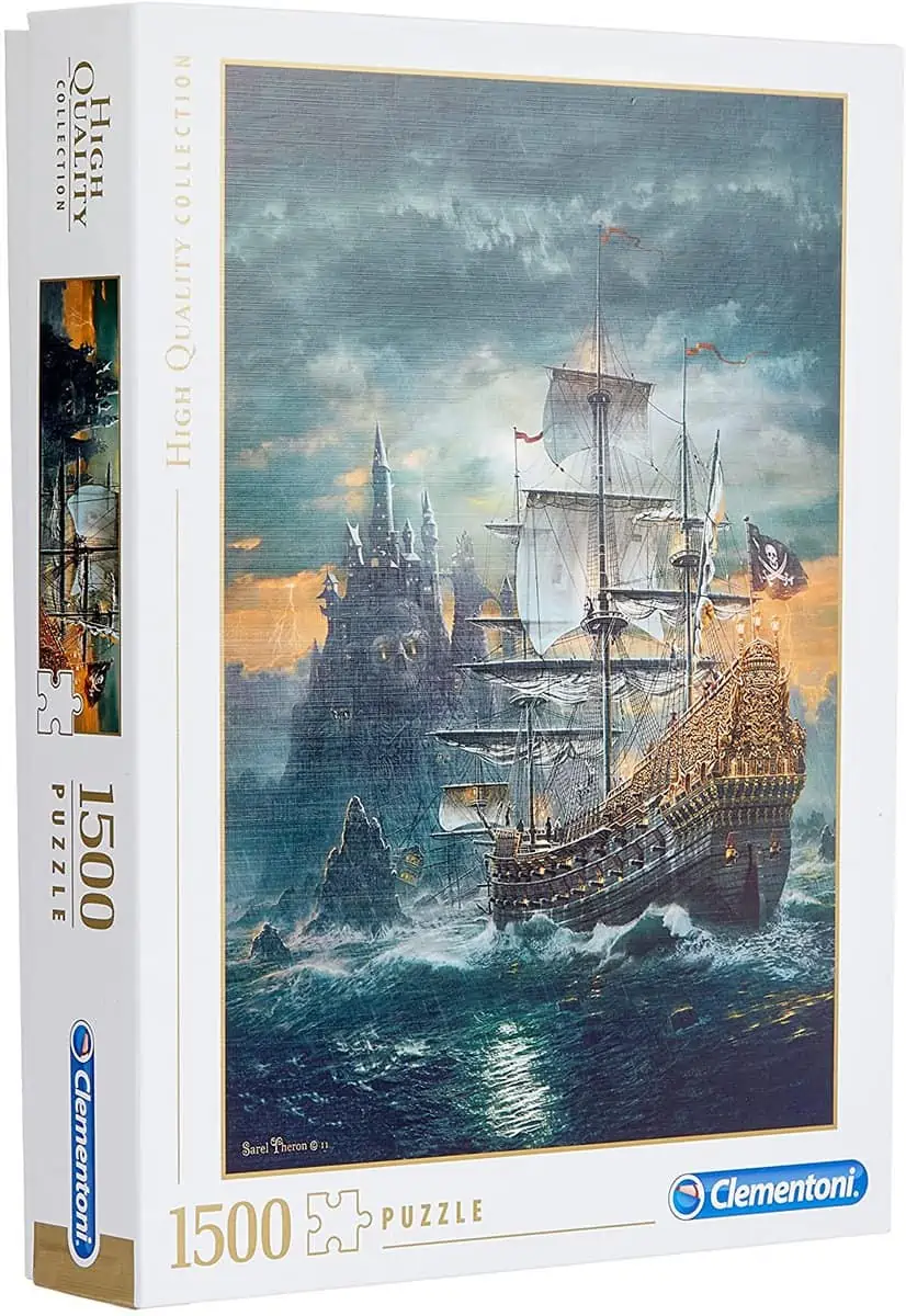 Clementoni 31682 Das Piratenschiff – Puzzle (1.500 Teile) für 7,50 € [Prime] statt 14,99 €