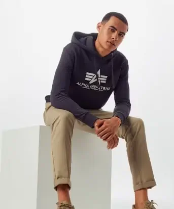 Alpha Industries Basic Hoody für 34,90 € inkl. Versand (statt 50,00 €)