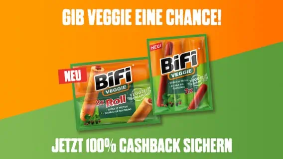 Bifi Veggie gratis testen [Scondoo]