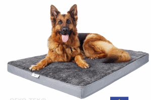 Dogoo® Hundebett Xl 435Gm2 Fluffy Stoff Fuer Grosse Hunde 110X80Cm Orthopaedisches Kissen Fuer Hun