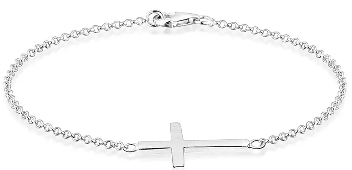 Elli Armband Damen mit Kreuz Symbol in 925 Sterling Silber   Amazon.de  Schmuck 1