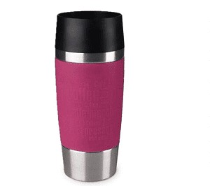 Emsa 513550 Travel Mug Classic Thermo Isolierbecher Fassungsvermögen 360 Ml Hält 4H Heiss 8H K