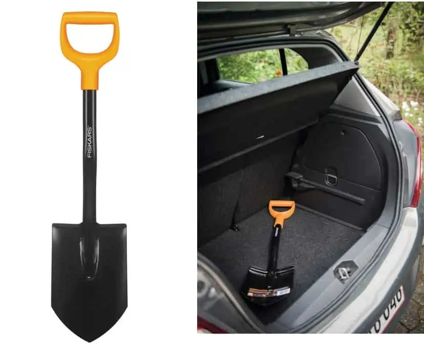 Fiskars Auto-Spaten, Solid (1,4 kg, 80 cm Länge) für 18,90 € [Prime] statt 24,80 €