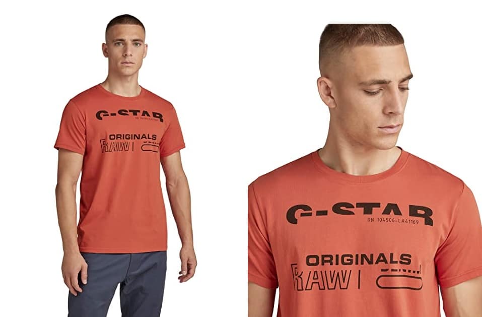 G Star Raw Herren Originals R T T Shirt