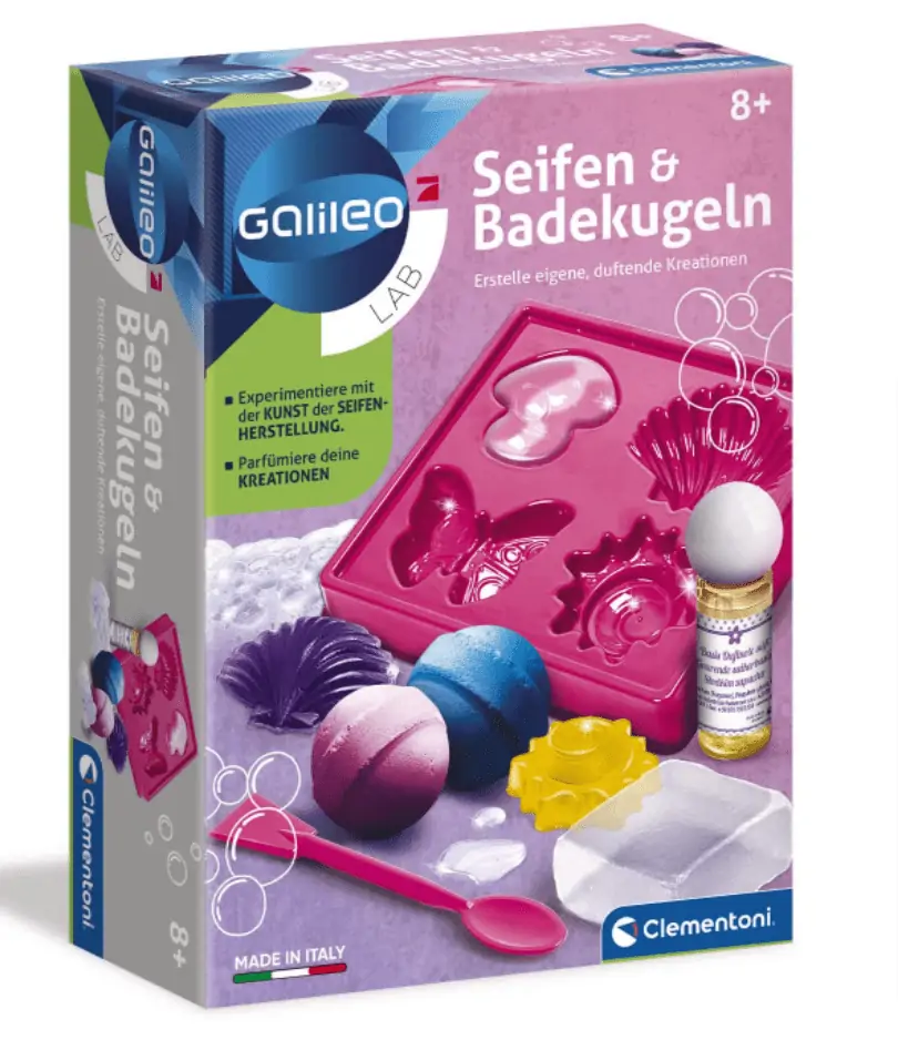 Clementoni Galileo Lab – Seifen und Badekugeln für 6,39 € inkl. Prime-Versand
