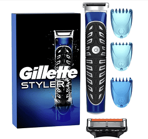 Gillette 4In1 Praezisions Styler Mit Barttrimmer Rasierer Rasierklinge 3 Kammaufsaetze Vatertag