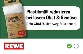 Gratis Mehrweg Frischenetz bei Rewe ueber Payback Dealbock de