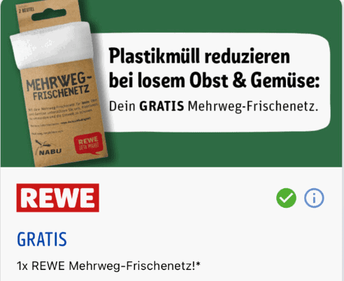 Gratis Mehrweg Frischenetz Bei Rewe Ueber Payback Dealbock De