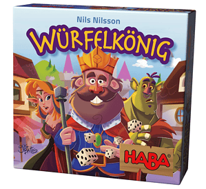 Haba 303485 Würfelkönig Kniffeliges Zockerspiel Für 2 5 Spieler Ab 8 Jahren Spannendes Gesellsch