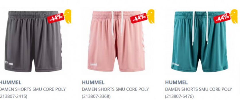 Hummel SMU Core Poly Damen Shorts e1656329163263