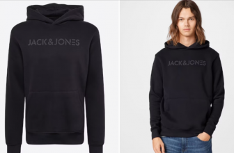 JACK JONES Sweatshirt NICKEL in Schwarz ABOUT YOU