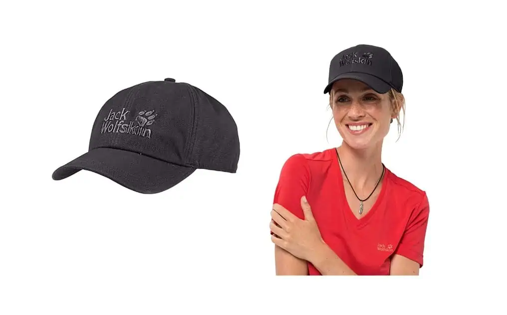 Jack Wolfskin Unisex Kappe Baseball Cap in Einheitsgröße (56 – 61cm) für 7,50 € [Prime] statt 16,94 €
