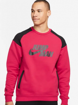 Jordan Jumpman Mens Fleece Crew Sweatshirt