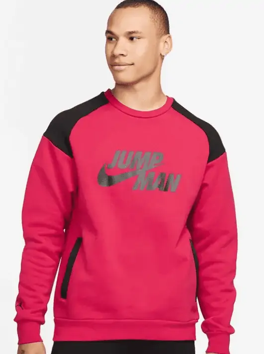 Jordan Jumpman Men’s Fleece Crew Sweatshirt (Gr. XS, S + XL) für 28,99 € inkl. Versand (statt 74,99 €)