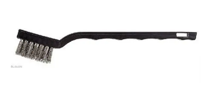 ks tools Stahldraht Zündkerzen-Drahtbürste-2-reihig, 170mm für 0,70 € (Prime – Vorbestellung)