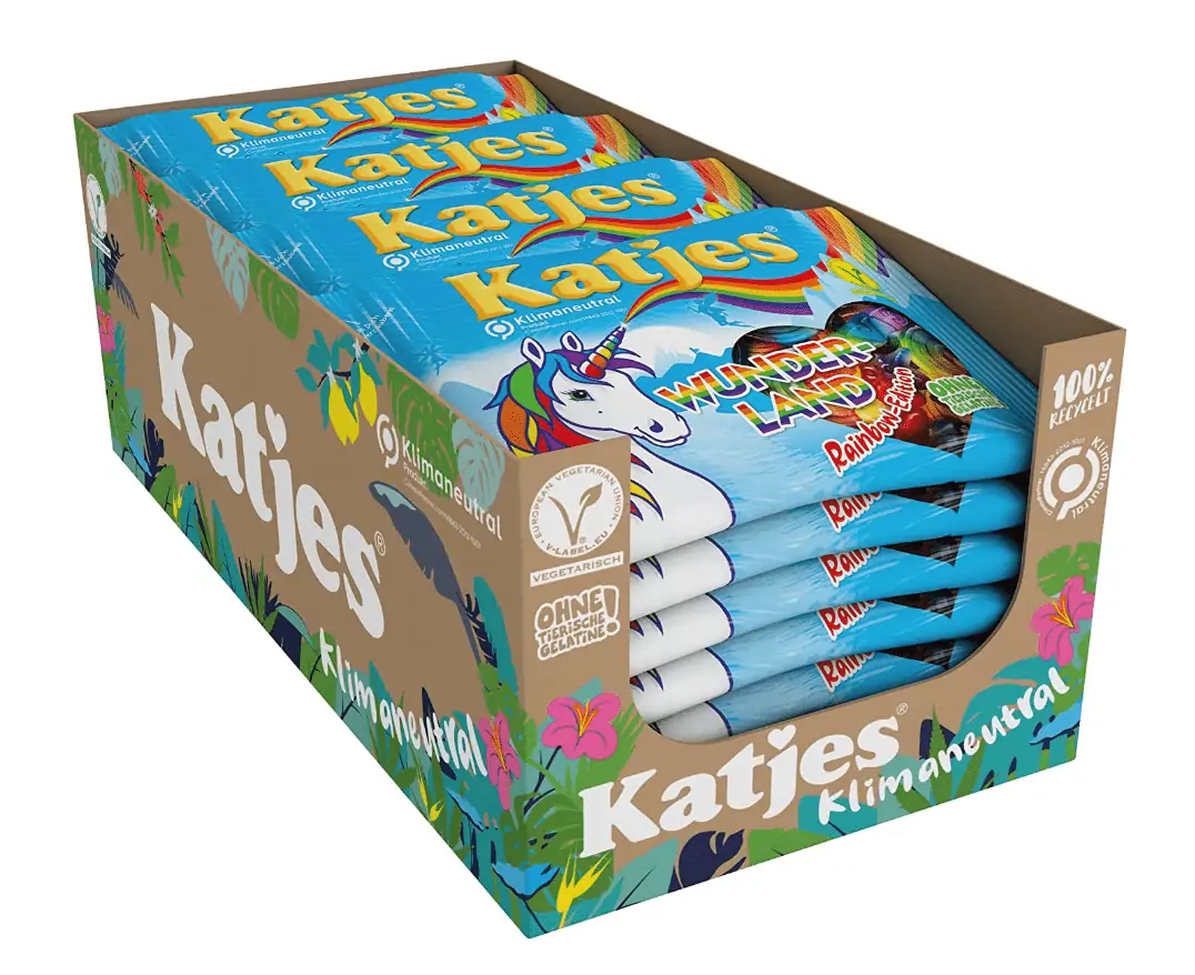 Katjes Wunderland Rainbow-Edition Vorratspack (22 x 175 g) für 15,20 € inkl. Versand (statt 21,78 €)