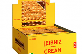 LEIBNIZ Cream Choco Thekenaufsteller 2 Butterkekse mit Schoko Cremefüllung 18 x 38 g   Amazon.