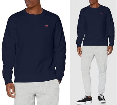 Levis Herren Crew Sweatshirt