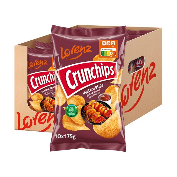 Lorenz Snack World Crunchips Western Style