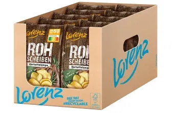 Lorenz Snack World Rohscheiben Rosmarin 10er Pack (10x120g) ab 10,69 € inkl. Prime-Versand