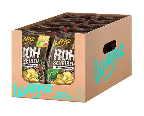Lorenz Snack World Rohscheiben Rosmarin 10er Pack (10 x 120 g) ab 15,92 € inkl. Prime-Versand