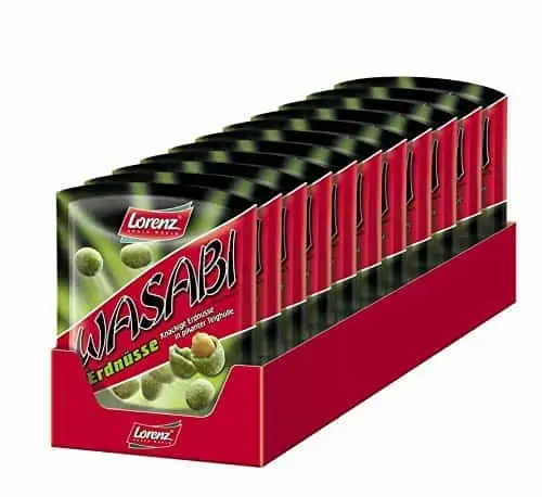 Lorenz Snack World Wasabi Erdnüsse 11er Pack (11 x 100 g) ab 21,91 € inkl. Prime-Versand
