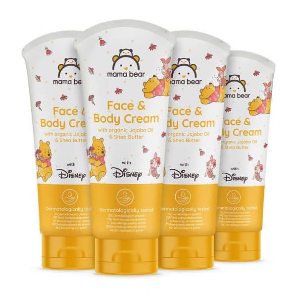 Mama Bear Disney Baby-Gesichts- Und Körpercreme Mit Bio-Jojobaöl Und Bio-Sheabutter