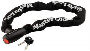 Master Lock 8291Eurdps Kettenschloss Motorrad Schlüssel 1 M Kette Motorcycle Chain Lock Key 1 M Chain Ideal Für Motorrad Amazon De Auto Motorrad