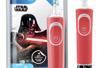 Oral B Kids Starwars Elektrische Zahnbuerste Electric Toothbrush fuer Kinder ab 3 Jahren 2 Putzmodi f