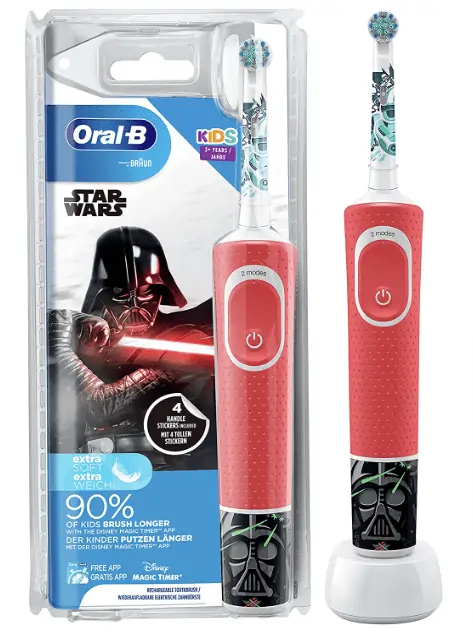 Oral-B Kids Starwars Elektrische Zahnbürste für 14,29 € inkl. Prime-Versand (statt 20,69 €)