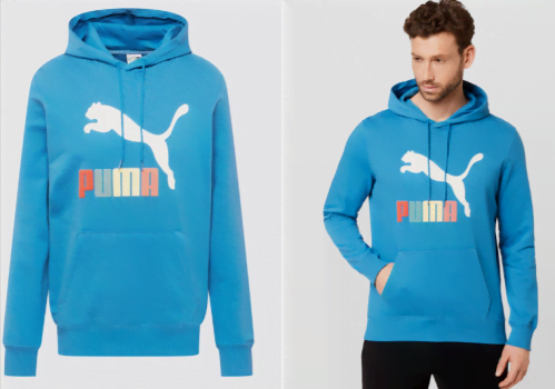 PUMA Sweatshirt in Blau ABOUT YOU