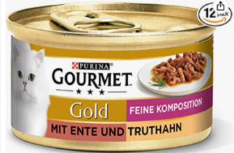 PURINA GOURMET Gold Feine Komposition Katzenfutter nass mit Ente und Truthahn 12er Pack 12 x 85g Amazon de Haustier