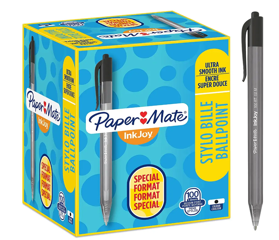 Paper Mate S0977430 InkJoy 100 RT Kugelschreiber für 11,19€ inkl. Prime-Versand (statt 34,16 €)