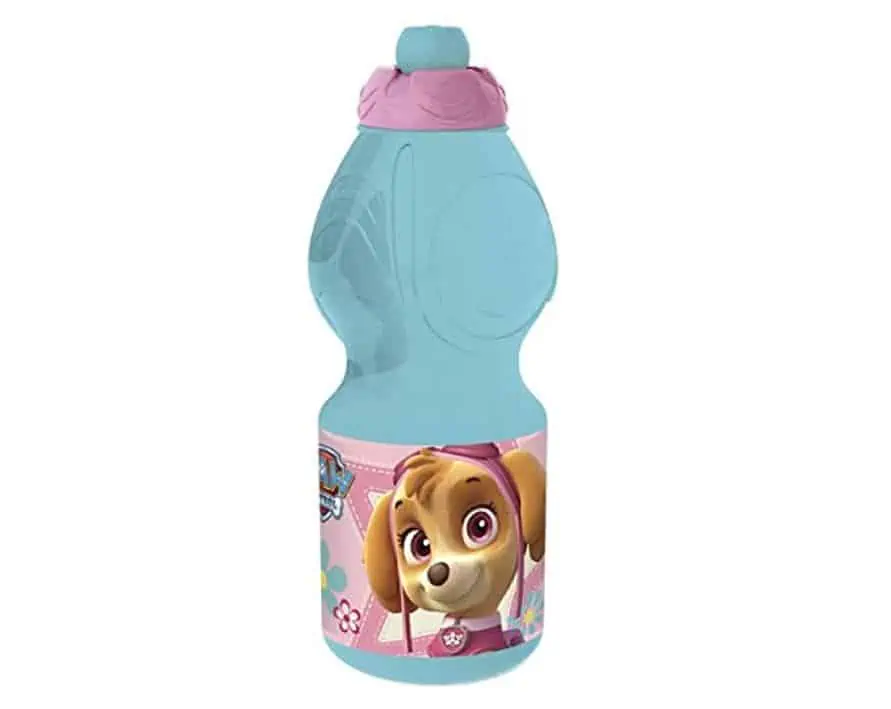 Paw Patrol Mädchen Trinkflasche (in türkis, 400 ml)  für 3,99 € [Prime] statt 9,98 €
