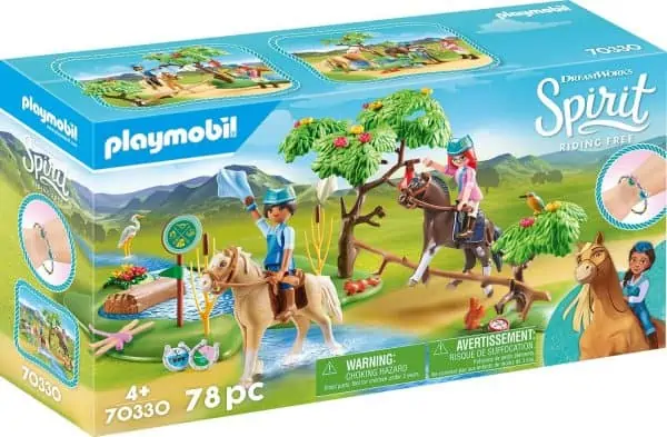 Playmobil 70330 DreamWorks Spirit Herausforderung am Fluss mit PRU und Chica Linda für 10,09 € inkl. Prime-Versand