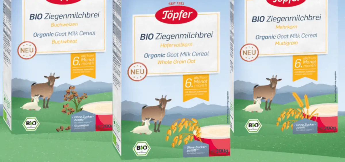 Gratis: Töpfer BIO Ziegenmilchbrei kostenlos bestellen