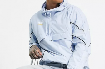 Puma – Iconic King – Anorakjacke in Blau ASOS