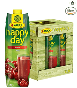 Rauch Happy Day Amarena Kirsch 6Er Pack 6 X 1 L Amazon.de Lebensmittel Getraenke