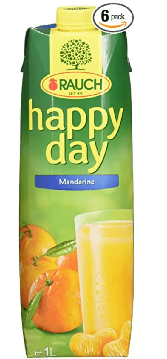 Rauch Happy Day Mandarine 6er Pack (6 x 1 l) für 7,02 € inkl. Prime-Versand (statt 11,34 €)