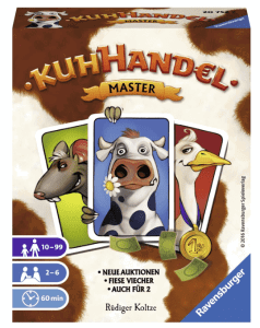 Ravensburger 20752 Kuhhandel Master Auktionsspiel Fuer 2 6 Spieler Kartenspiel Ab 10 Jahren Mast