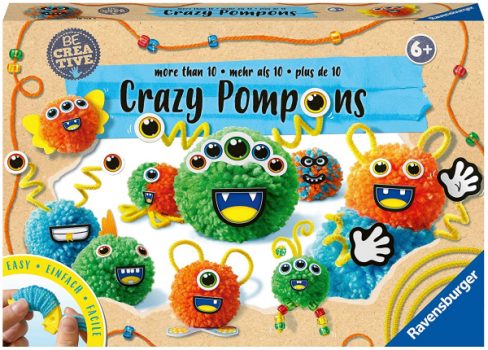 Ravensburger Be Creative Crazy Pompons e1655810491656