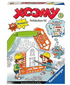 Ravensburger Xoomy 18147 Architecture Kit 18147 Kreatives Zeichnen Und Malen Für Kinder Ab 6 Jahren