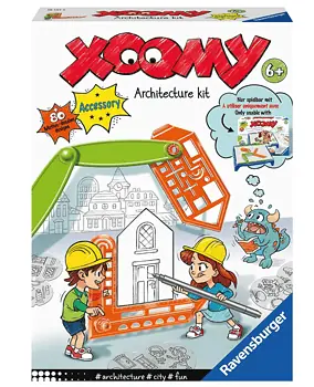 Ravensburger Xoomy 18147 Architecture Kit 18147 Kreatives Zeichnen und Malen für Kinder ab 6 Jahren